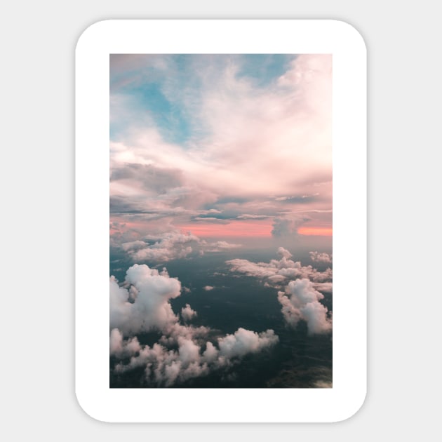 Beautiful Sky Clouds Sticker by standardprints